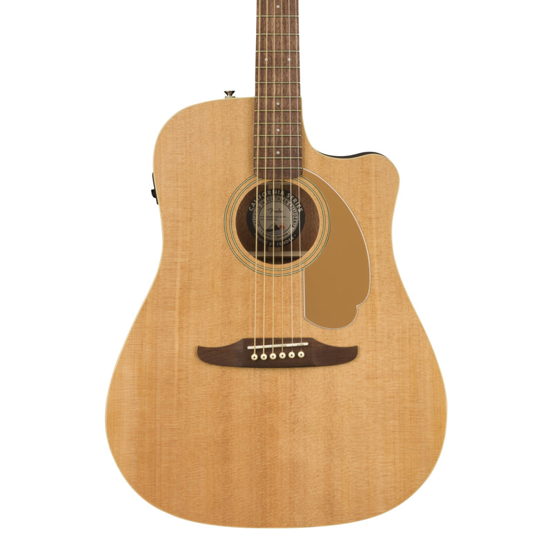Guitarra Electroacústica Fender Redondo Player con mástil de nogal - Natural