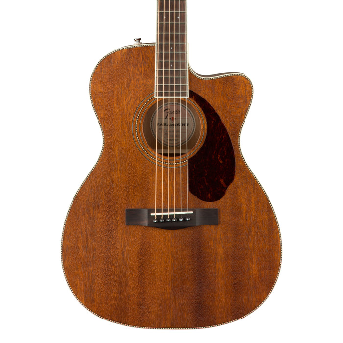 Guitarra Acústica Fender PM-3C Triple-0 All-Mahogany con mástil de ovangkol - Natural