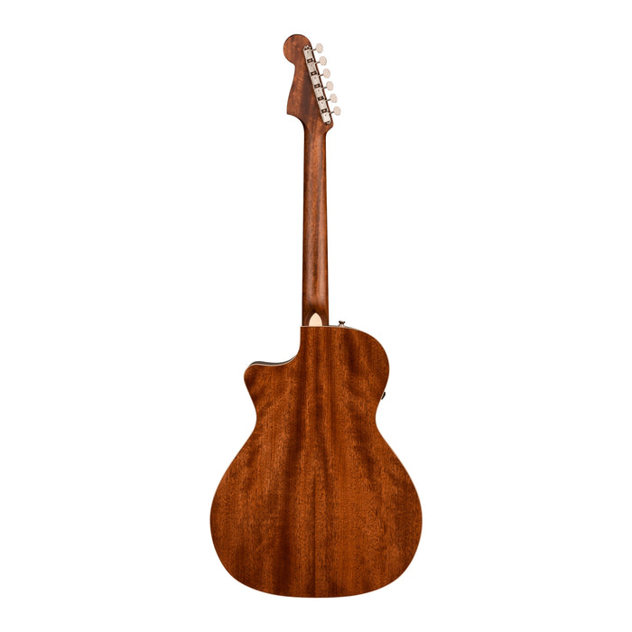 Guitarra Electroacústica Fender Newporter Classic con mástil de Pau Ferro - Aged Cognac Burst