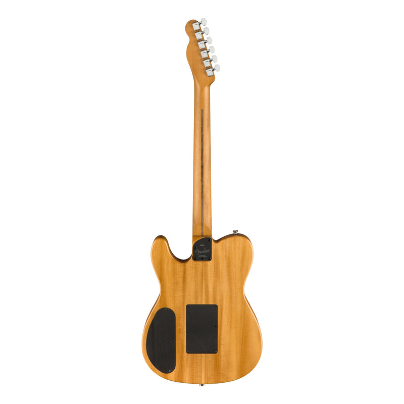 Guitarra Electroacústica Fender American Acoustasonic Telecaster con mástil de ébano - Sunburst