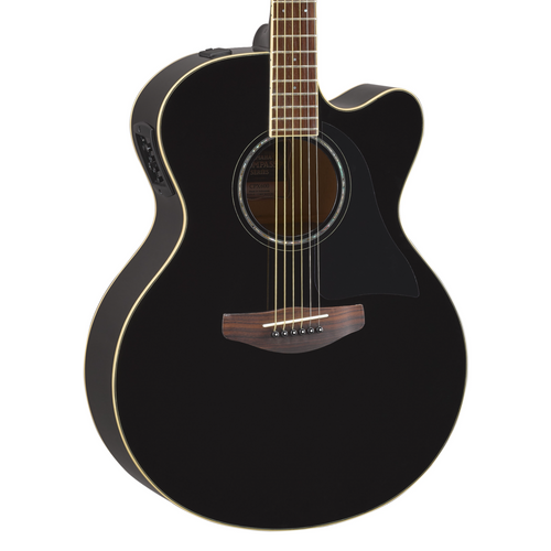Guitarra Electroacústica Yamaha CPX-600 Medium Jumbo Cutaway -Black