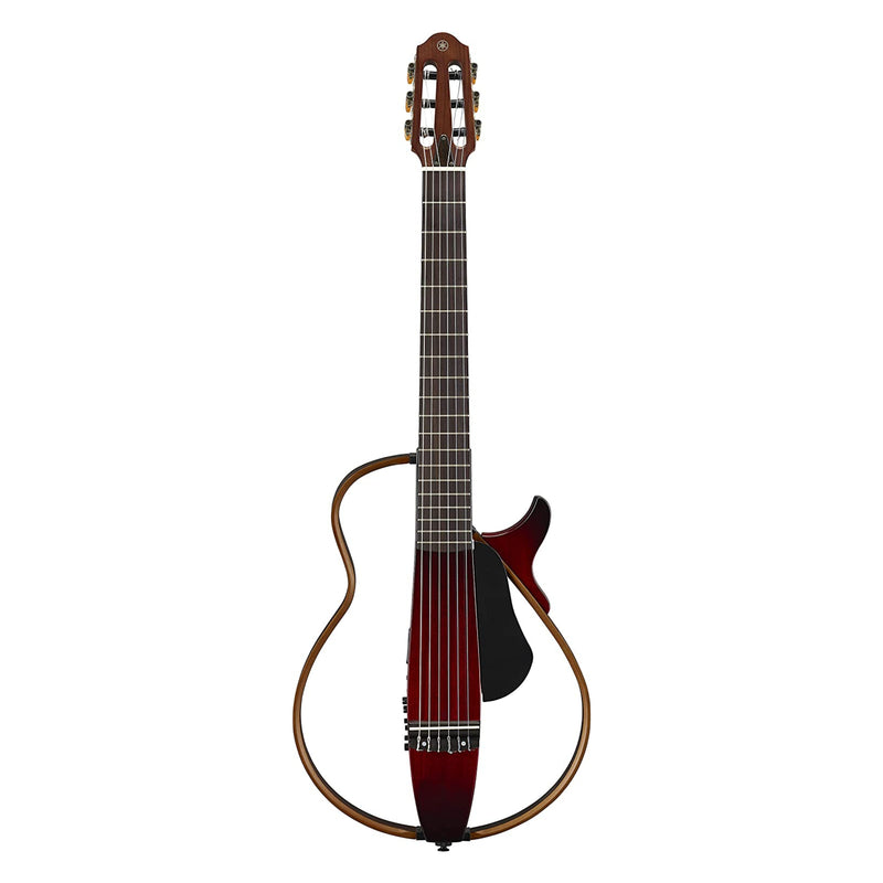 Guitarra Electroacústica Yamaha Silent SLG200N de Cuerdas de Nylon - Crimson Red Burst