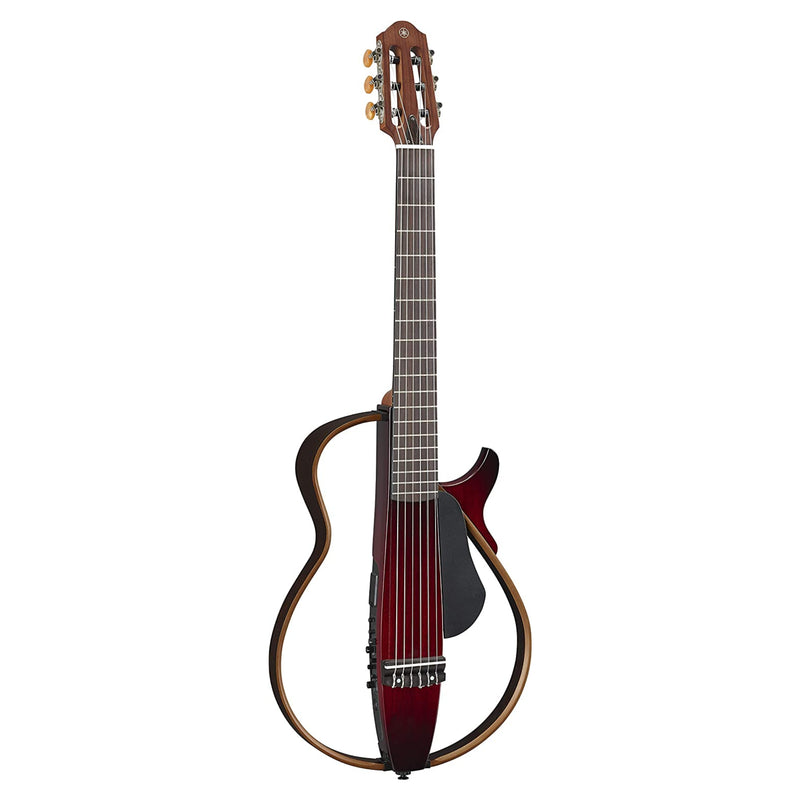 Guitarra Electroacústica Yamaha Silent SLG200N de Cuerdas de Nylon - Crimson Red Burst