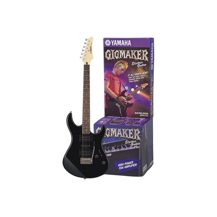 Pack de Guitarra Eléctrica Yamaha ERG-121 GP II - Negro