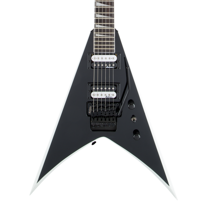 Guitarra Eléctrica Jackson King V JS32 Black with White