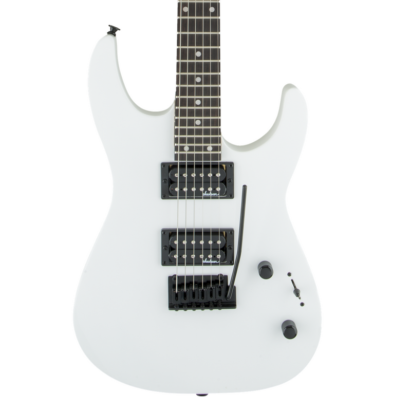 Guitarra Eléctrica Jackson JS Series Dinky® JS12 con diapasón de Amaranto - Snow White