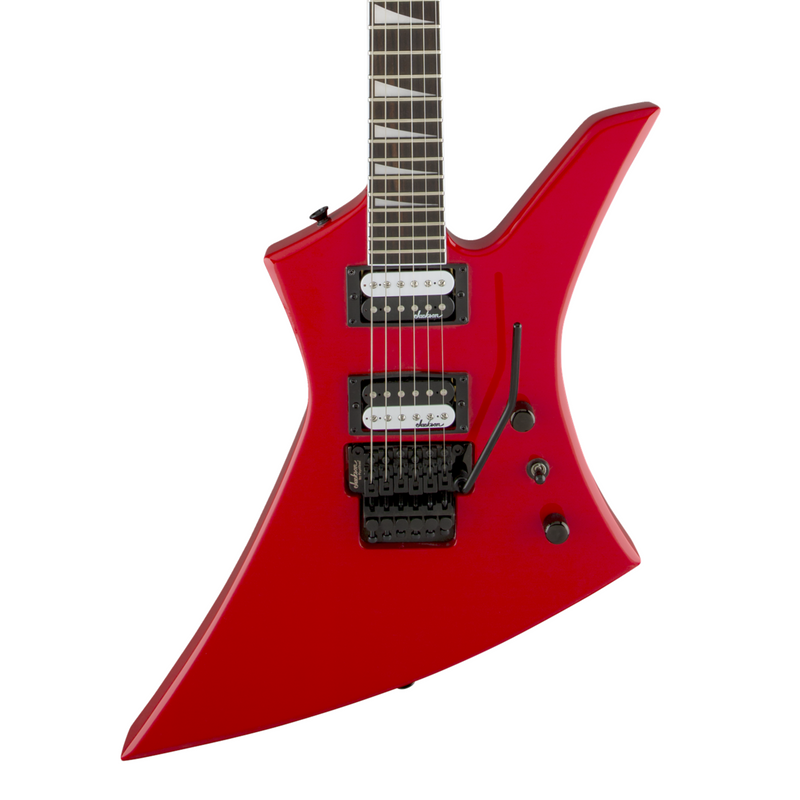 Guitarra Eléctrica Jackson JS Series Kelly JS32 con mástil de amaranto - Ferrari Red