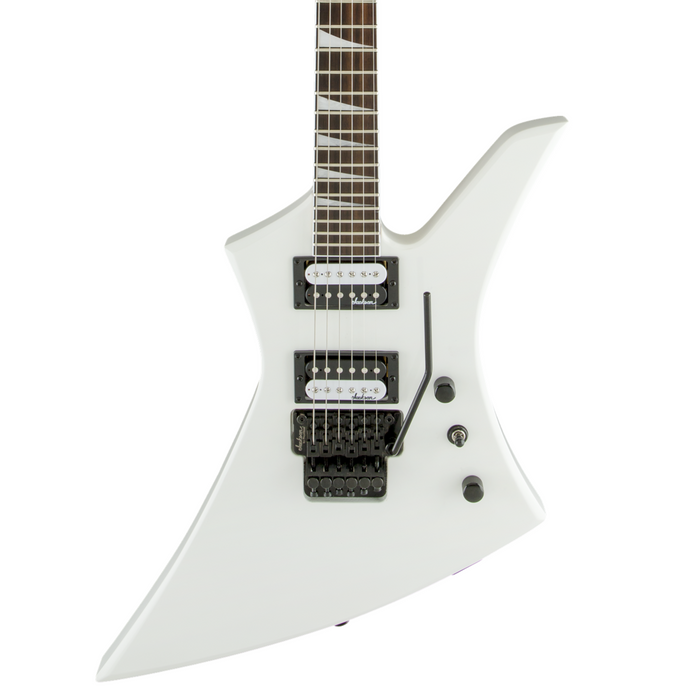 Guitarra Eléctrica Jackson JS Series Kelly JS32 con mástil de amaranto - Snow White