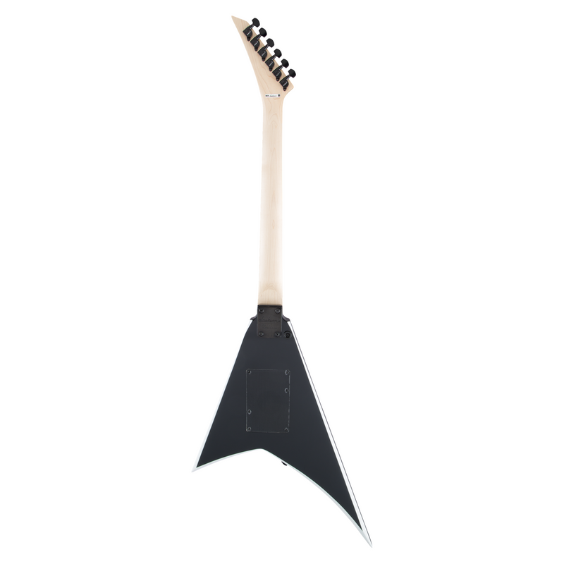 Guitarra Eléctrica Jackson JS Series Rhoads JS32 con mástil de amaranto - Black with White Bevels