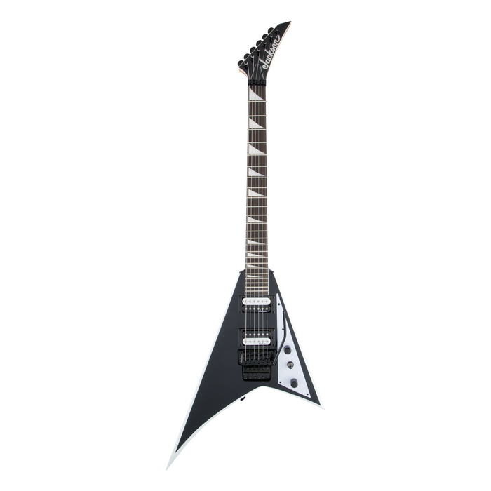 Guitarra Eléctrica Jackson JS Series Rhoads JS32 con mástil de amaranto - Black with White Bevels