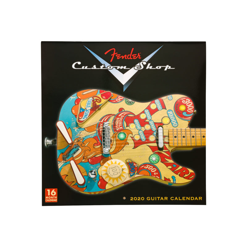 Calendario Fender Custon Shop 2020
