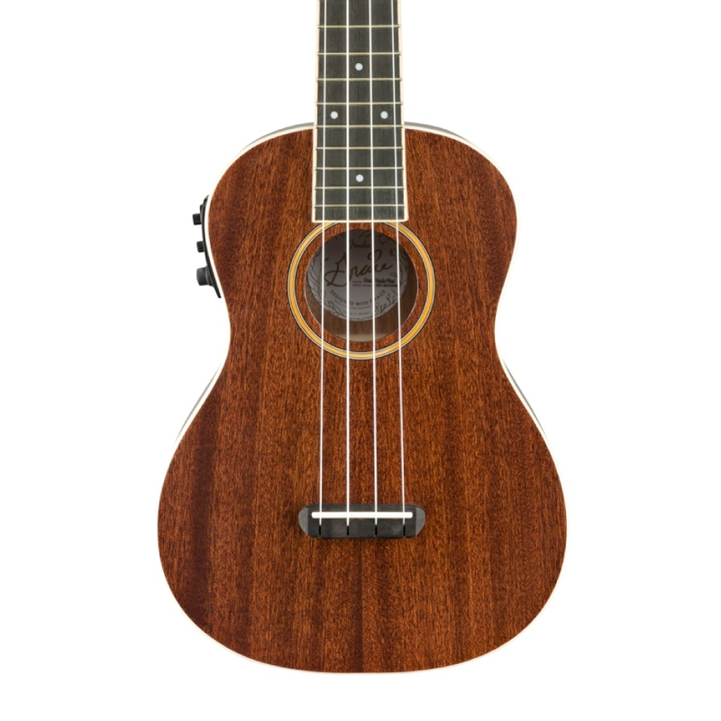 Ukelele Fender Grace VanderWaal Signature con mástil de nogal - Natural