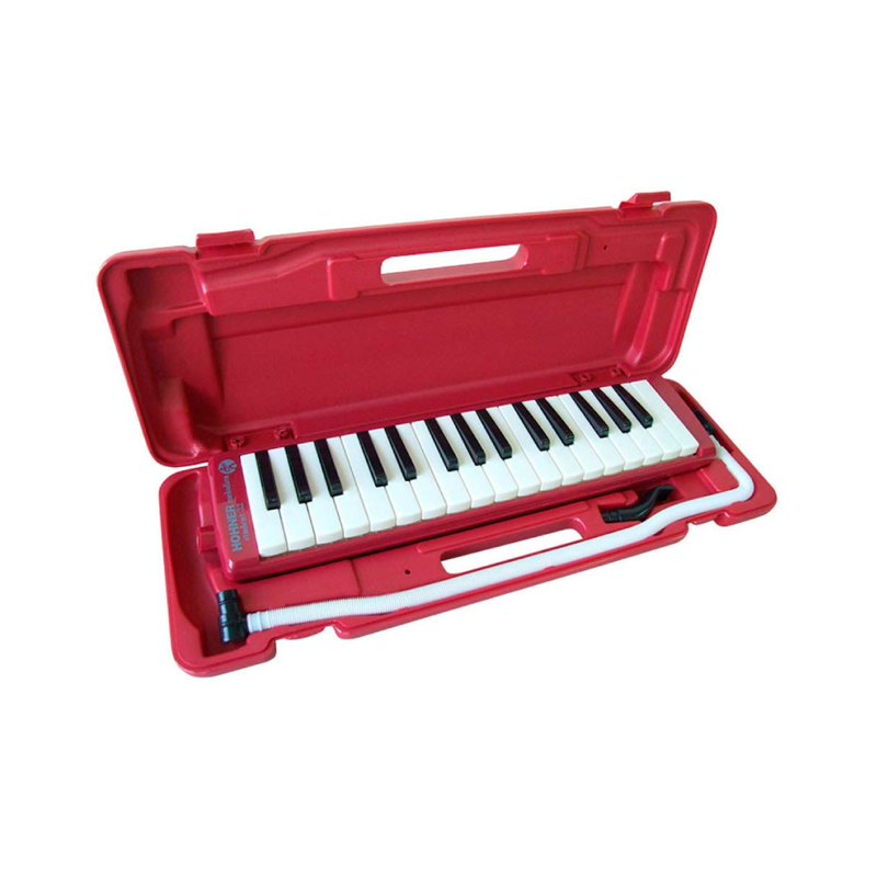 Melódica/Piánica Hohner de 32 teclas roja