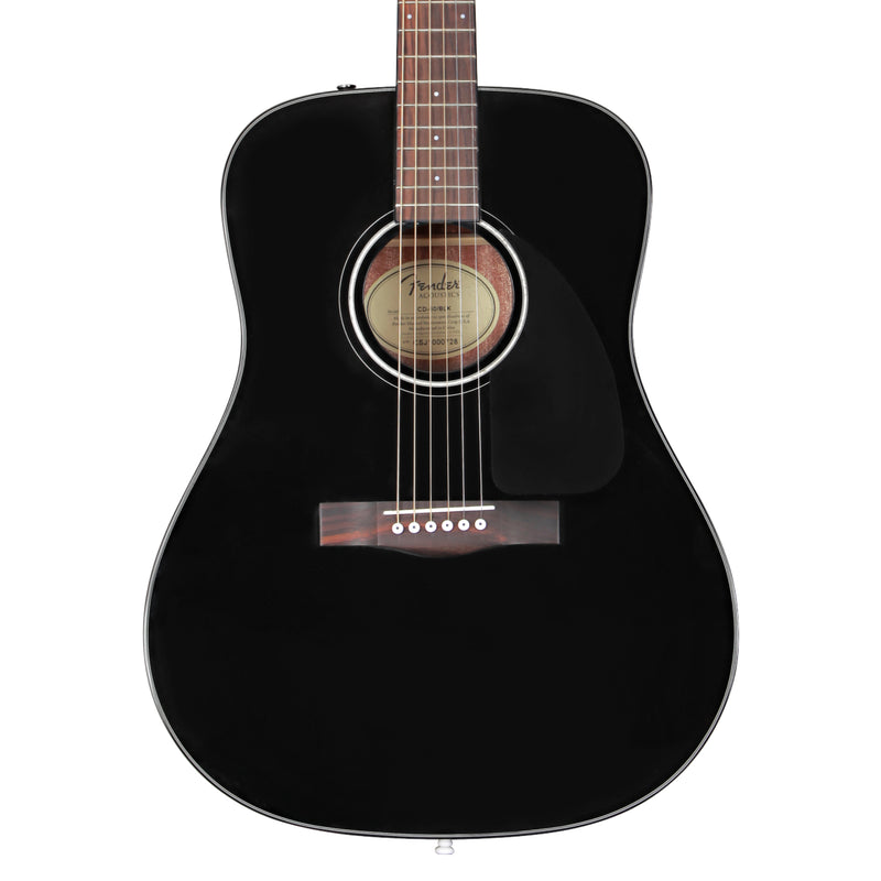 Guitarra Acústica Fender CD-60 Dreadnought - Black