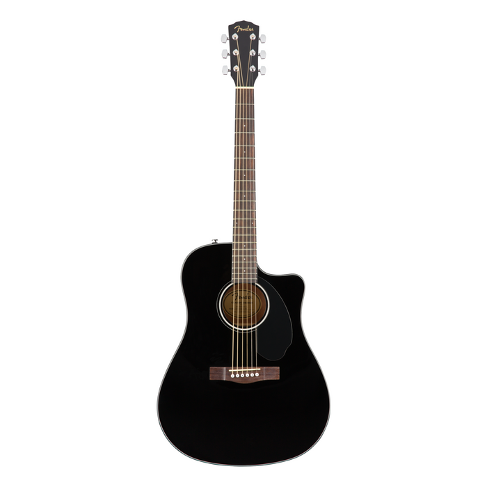 Guitarra Electroacústica Fender CD-60SCE Dreadnought - Black