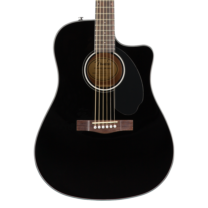 Guitarra Electroacústica Fender CD-60SCE Dreadnought - Black
