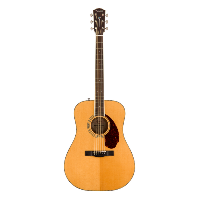 Guitarra Electroacústica Fender PM-1E Paramount Dreadnought Standard Ovangkol - Natural - Inluye Hardcase