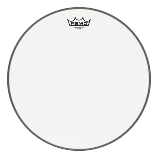 Parche de Tom Remo Ambassador Clear de 15''