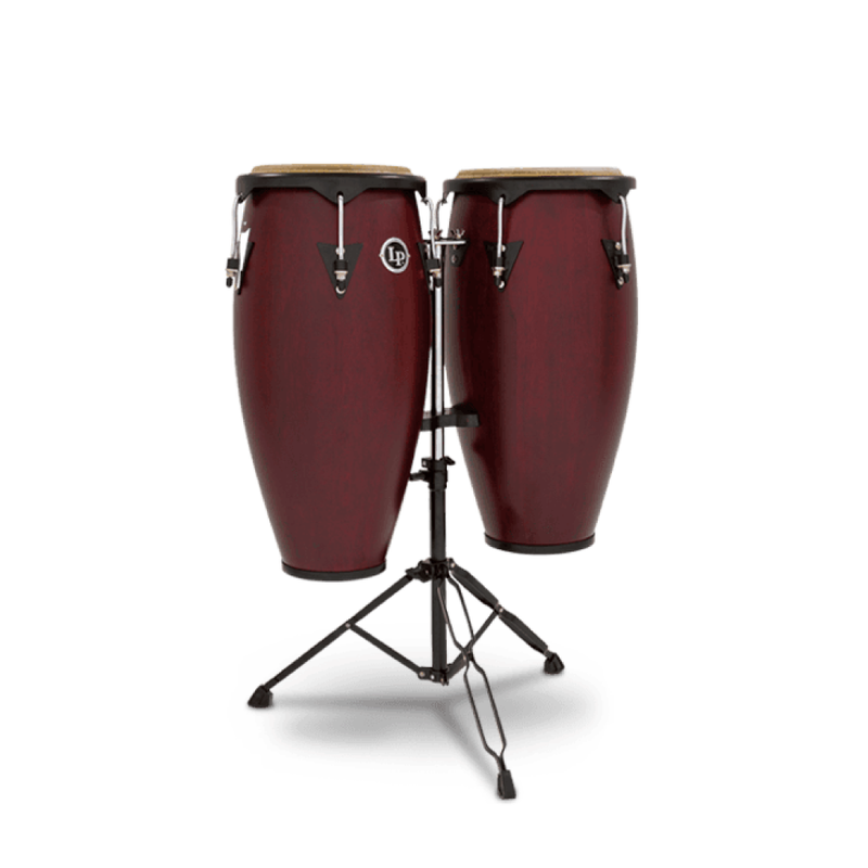 Set Conga Latin Percusion LP646NY-DW Dark Wood