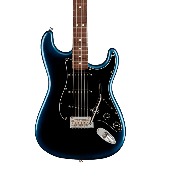Guitarra Eléctrica Fender American Professional II Stratocaster con mástil de Palo Rosa - Dark Night