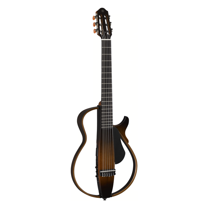 Guitarra Electroacústica Yamaha Silent SLG200N Cuerdas de Nylon - Tobacco Brown