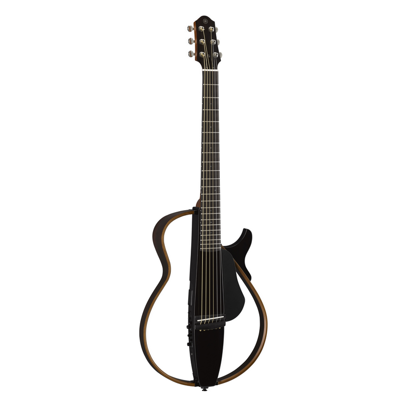 Guitarra Electroacústica Yamaha Silent SLG200S Cuerdas de Metal - Translucent Black