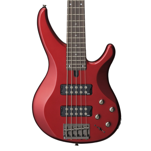 Bajo Eléctrico Yamaha TRBX305 Candy Apple Red de 5 cuerdas