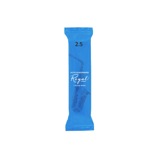 Pack de Cañas D'Addario Royal Organic RJB0125-B25 para Saxofón Alto de 2.5 (unidad)