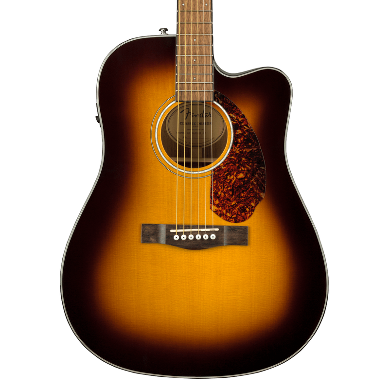 Guitarra Electroacústica Fender CD-140SCE Dreadnought - Sunburst (INCLUYE CASE)