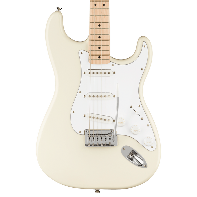 Guitarra Eléctrica Squier Affinity Series Stratocaster con mástil de Maple - Olympic White