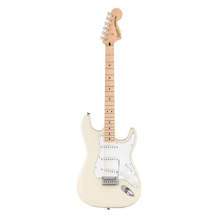 Guitarra Eléctrica Squier Affinity Series Stratocaster con mástil de maple - Olympic White