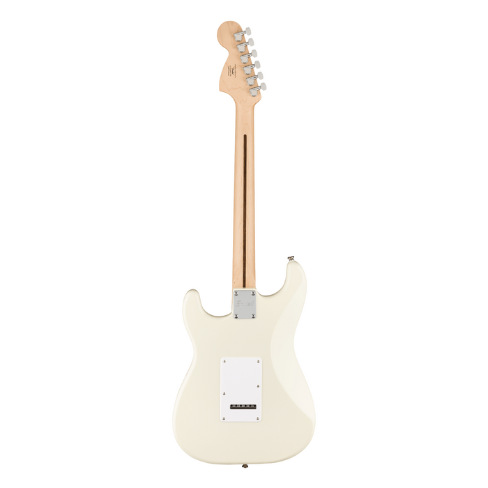 Guitarra Eléctrica Squier Affinity Series Stratocaster con mástil de maple - Olympic White