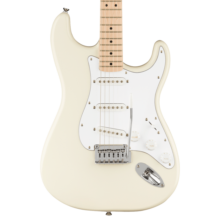 Guitarra Eléctrica Squier Affinity Series Stratocaster con mástil de maple - Olympic White